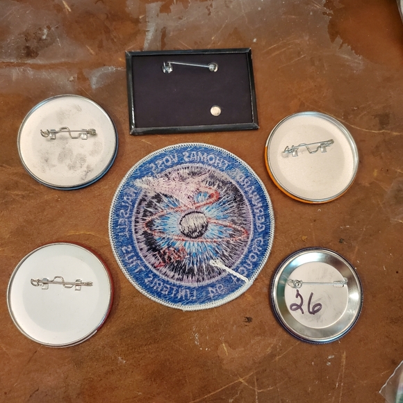 NASA Launch Pins and Large Embroidery Patch STS Missions - Picture 9 of 10